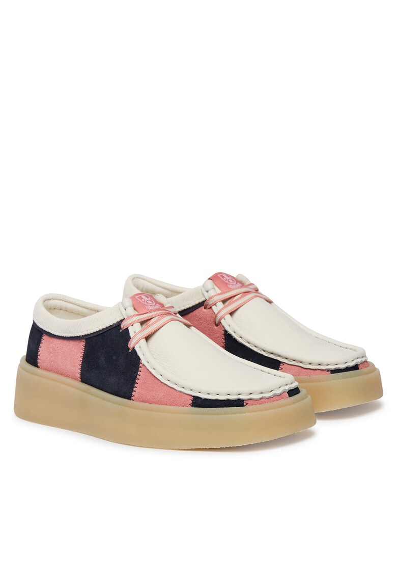 Mocasini din piele naturala pentru dama - Multicolor