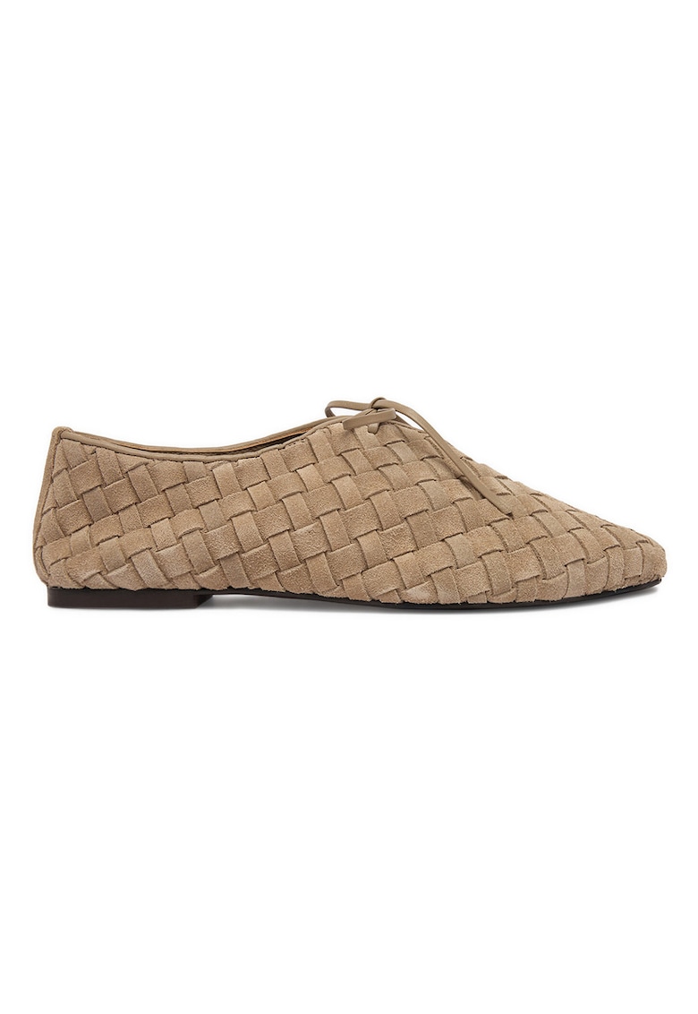 Mocasini de dama - piele naturala - culoare maro