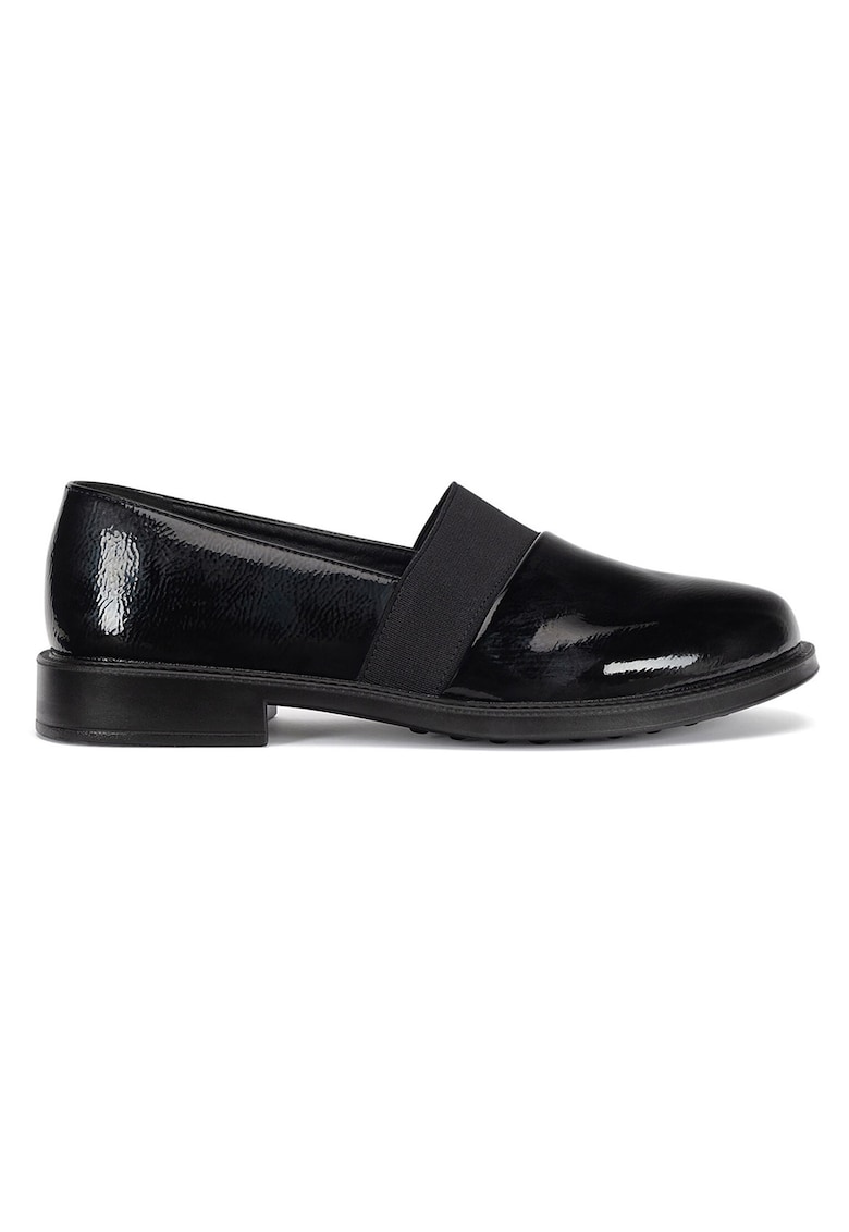 Mocasini dama - piele ecologica - negru
