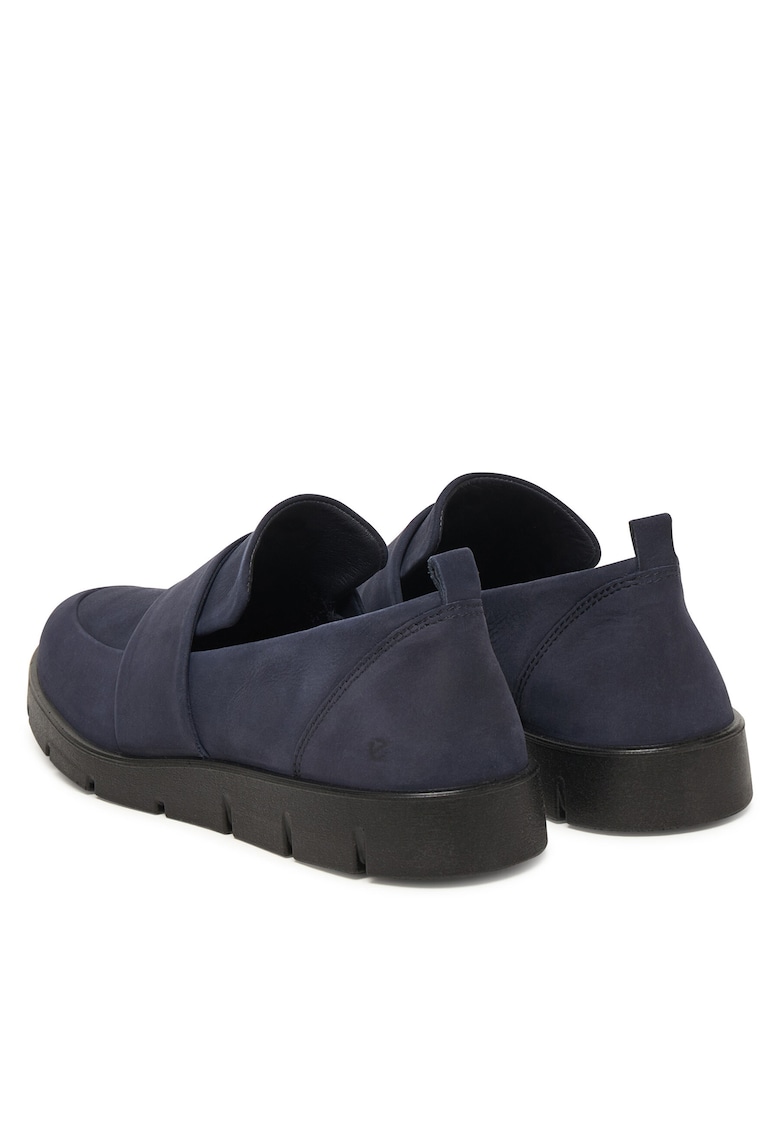 Mocasini dama - piele naturala - albastru