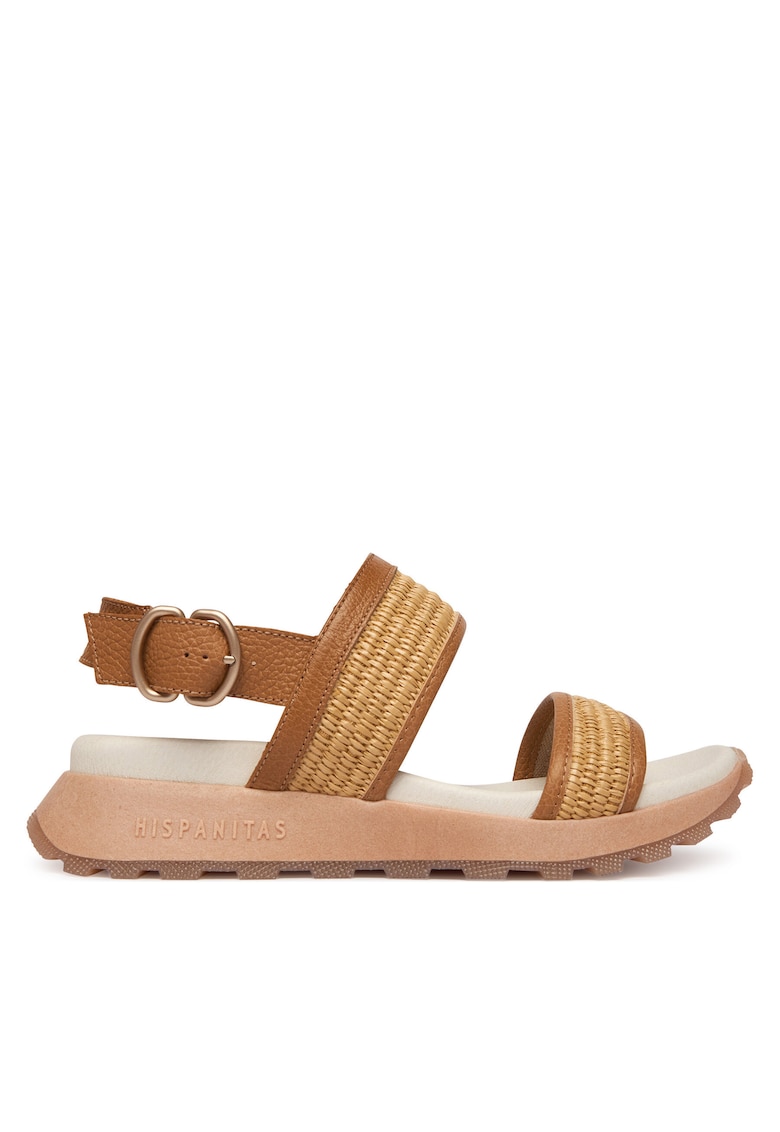 Sandale dama - piele naturala - maro