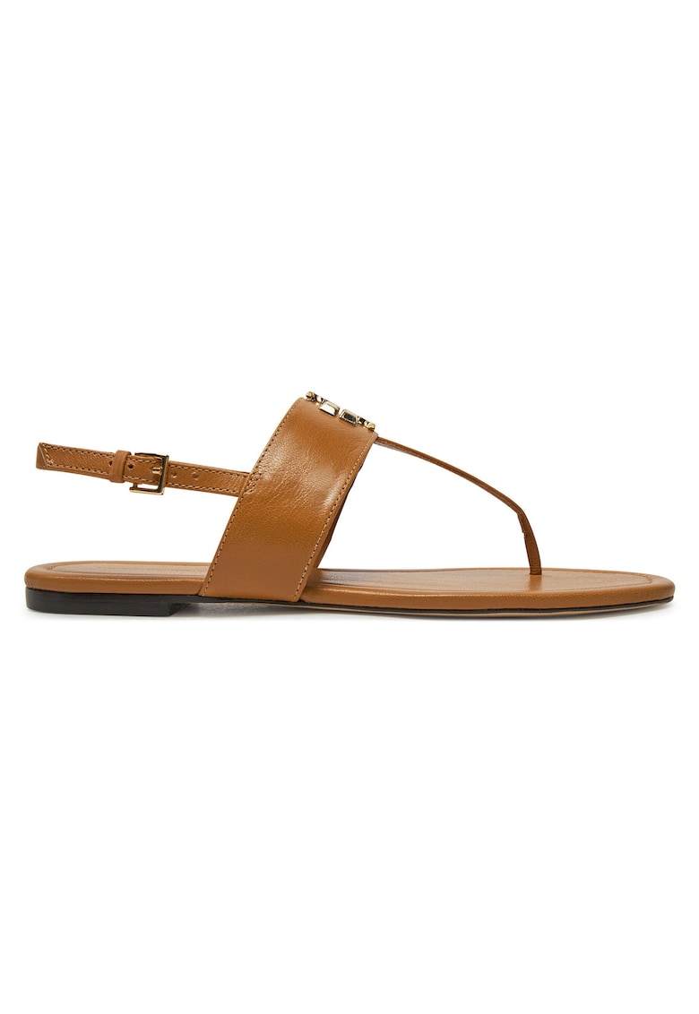 Sandale dama - piele naturala - maro -