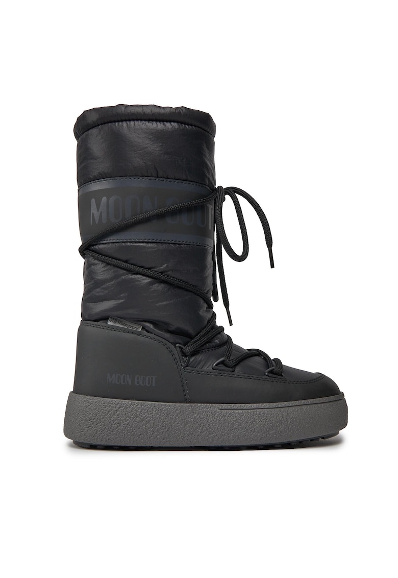 Cizme de zapada dama - piele ecologica - negru - design modern - protectie impotriva frigului -