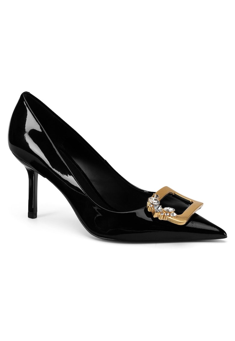 Pantofi dama - piele naturala - stiletto - model elegant - negru