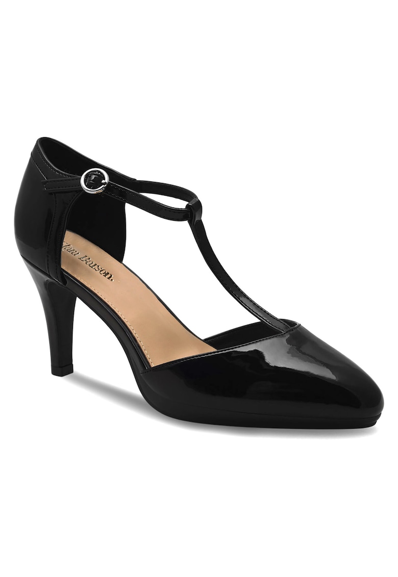 Pantofi dama - plastic - negru -