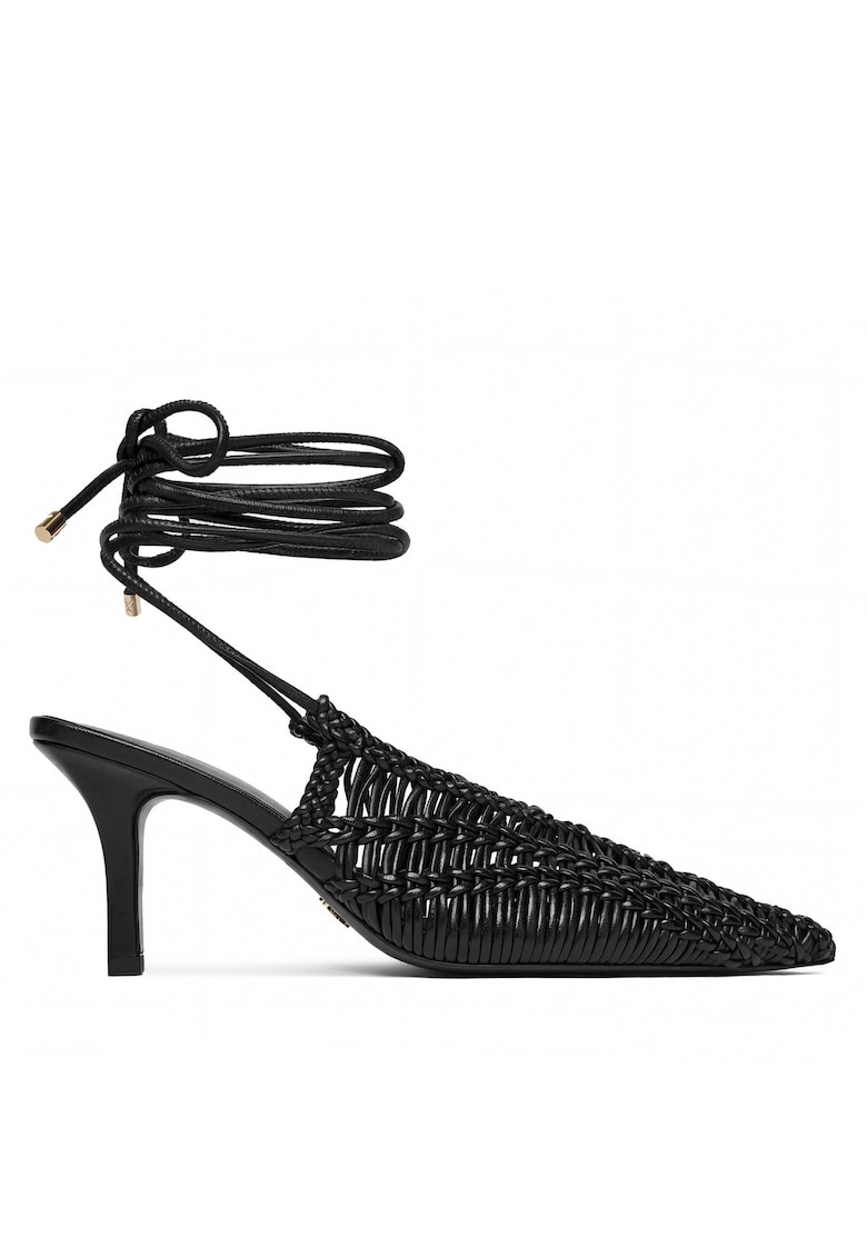Pantofi dama - stiletto - negru - piele naturala 8Z0139 L109