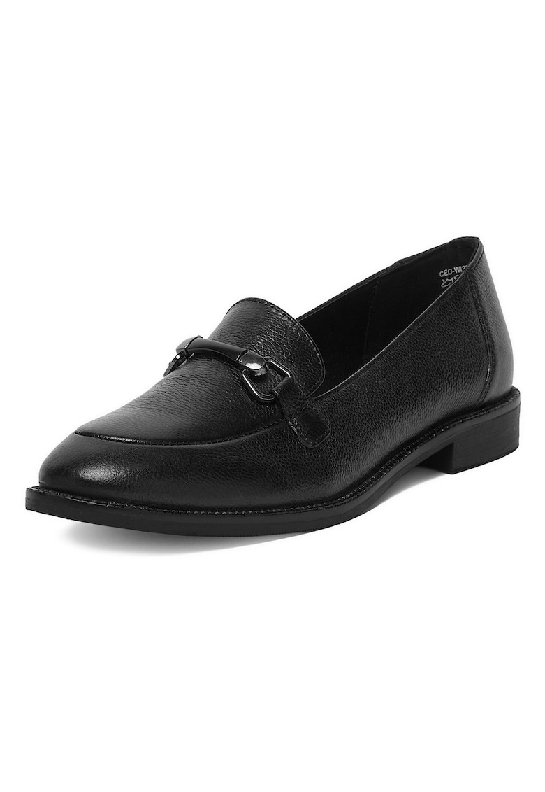 Mocasini pentru dama - piele naturala - negru
