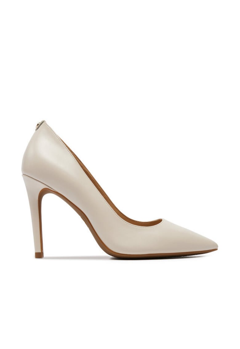 Pantofi pentru dama - stiletto - bej - piele naturala