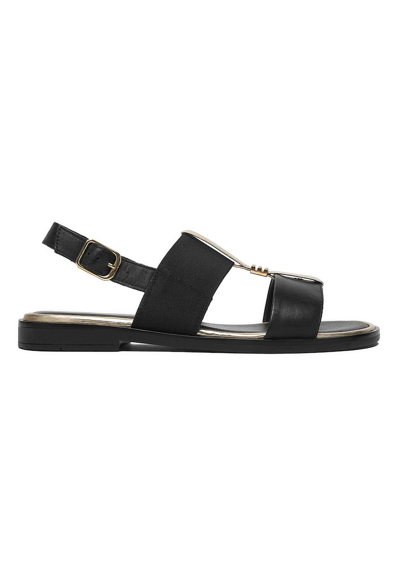 Sandale dama - piele naturala - negre