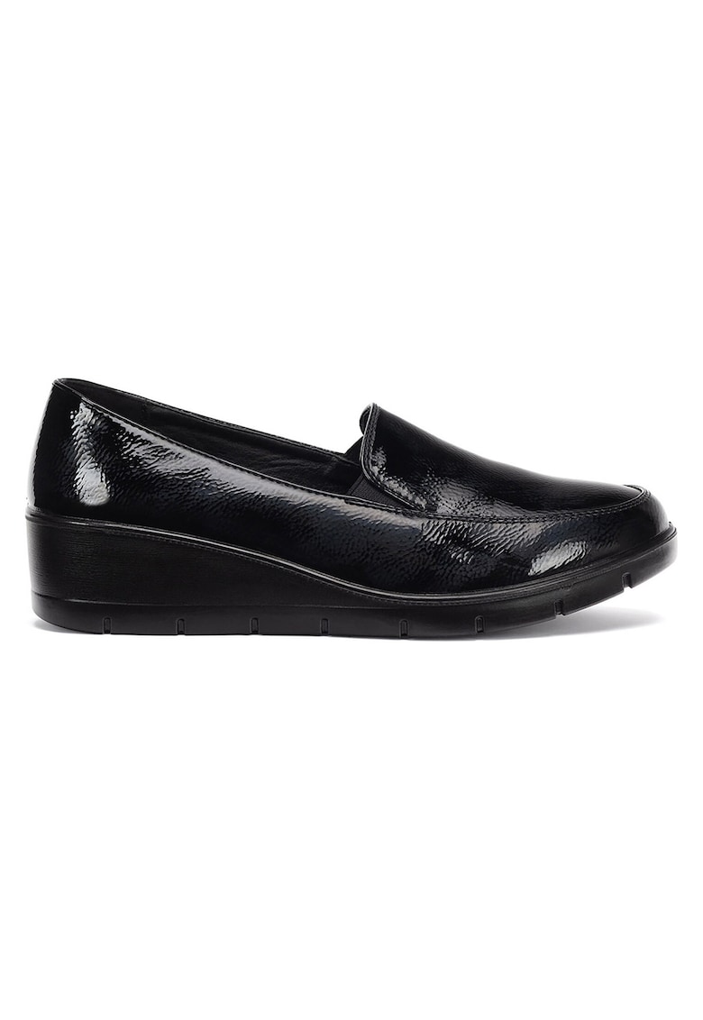 Mocasini dama - piele ecologica - negru - 36 EU -