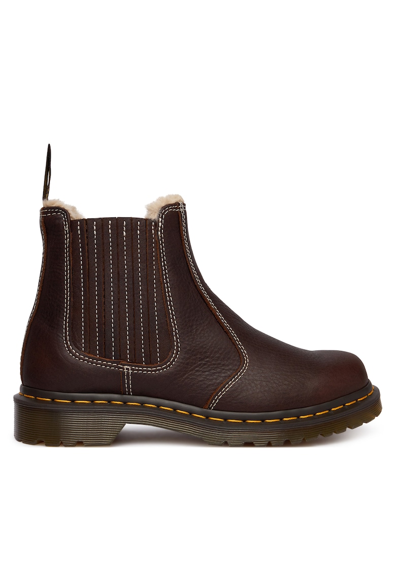 Botine femeie - Dr Martens - piele naturala - maro -