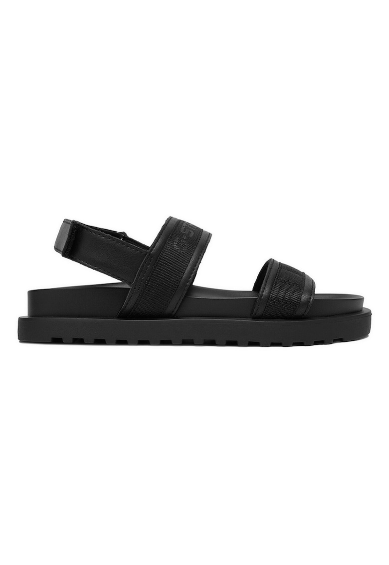 Sandale - piele - negru