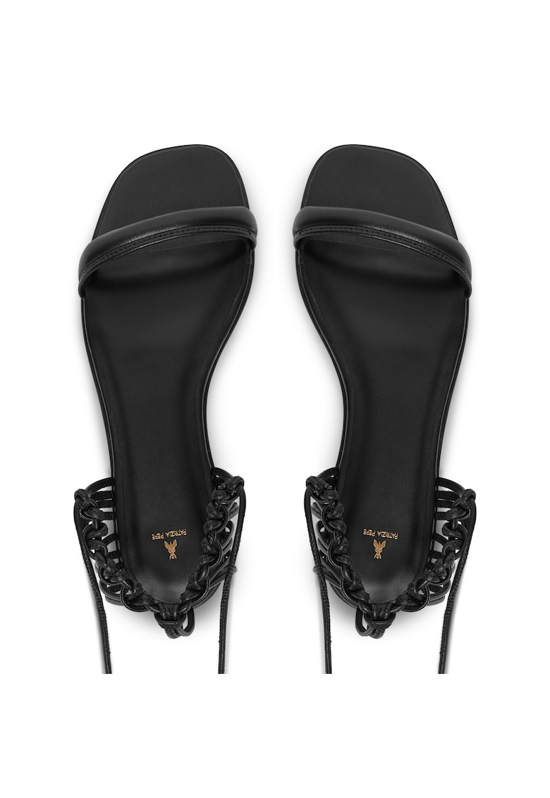Sandale dama - piele - negru