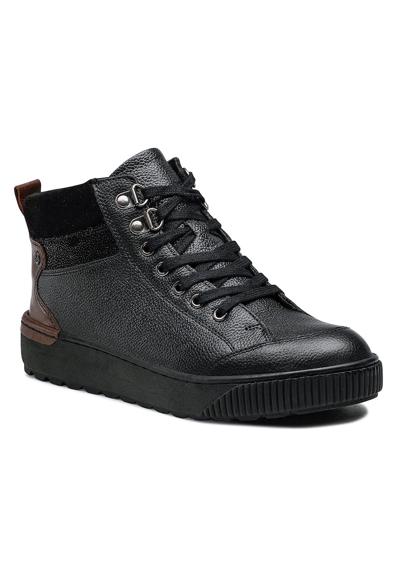 Pantofi dama - piele naturala - negru -