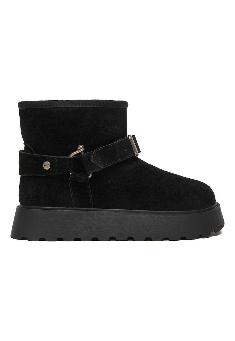 Cizme dama - G-Star Raw - piele naturala - negru - izolate - slip-on