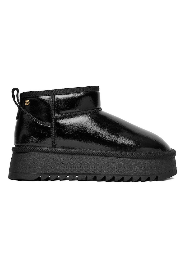 Cizme piele naturala negru - Negru