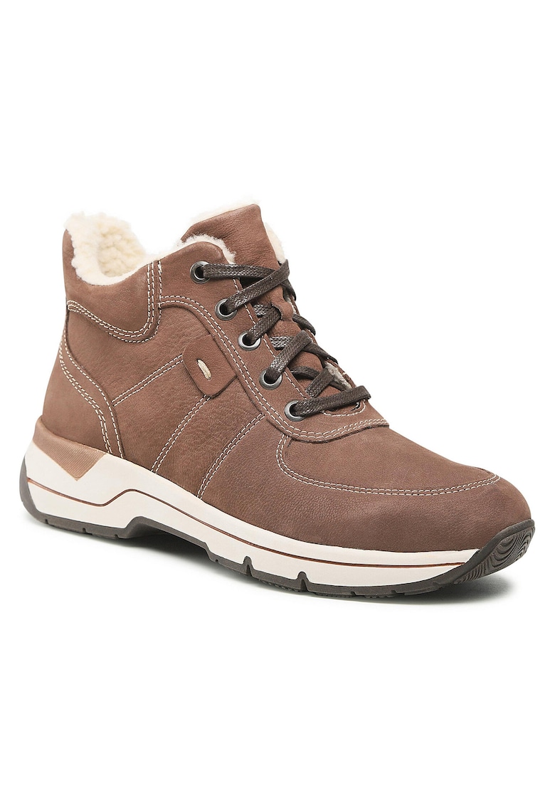 Pantofi dama - piele naturala - maro -