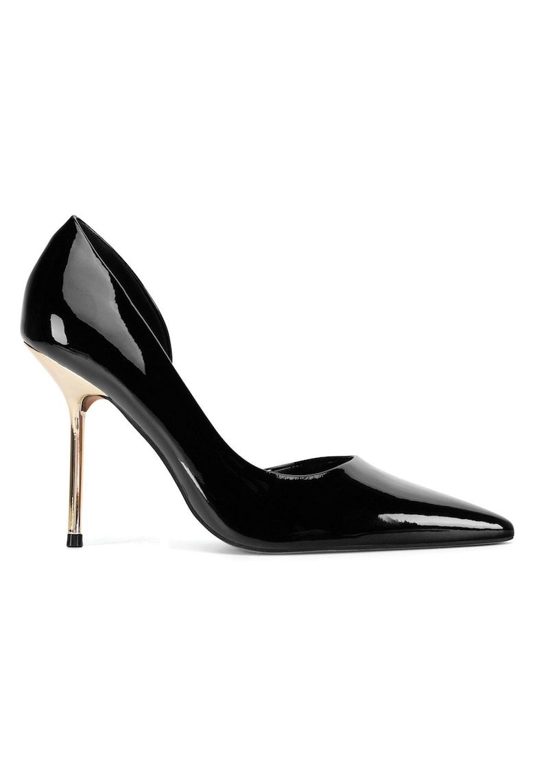 Pantofi de dama - textil - negri