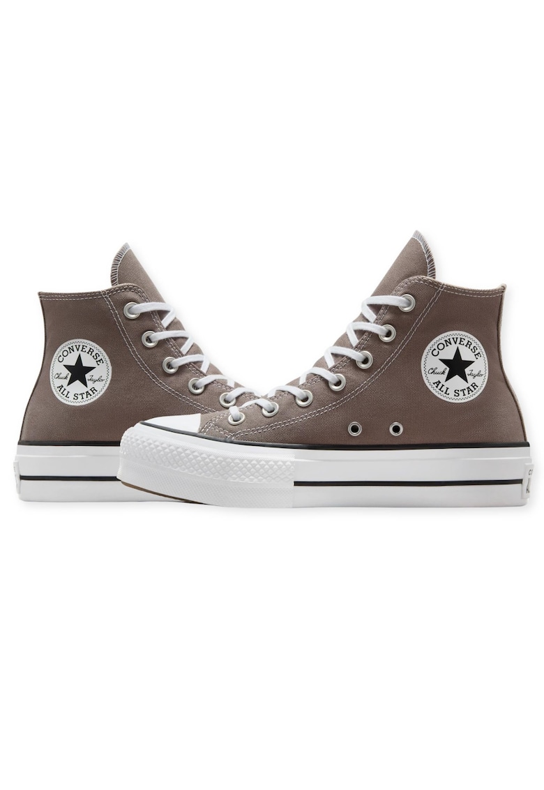 Tenisi din material textil cu aplicatie logo Chuck Taylor All Star