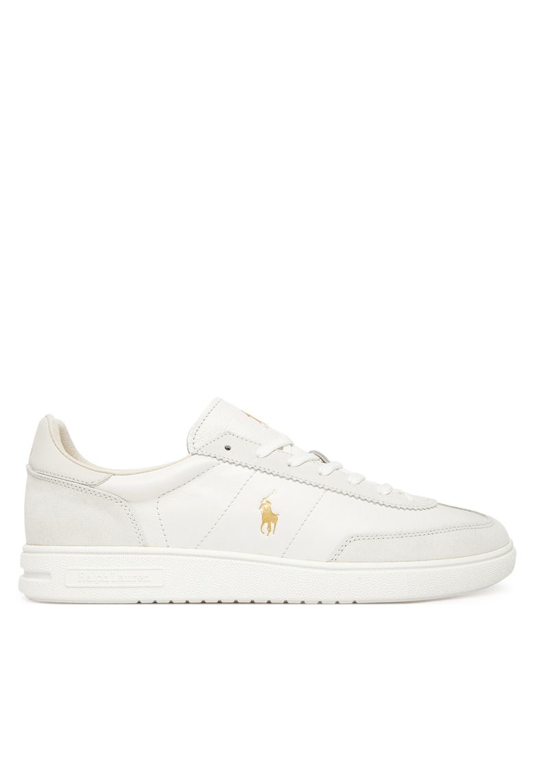 Tenisi unisex piele naturala - alb