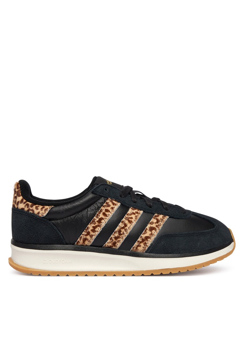 Tenisi dama - piele naturala - negru - confortabili - stil sportiv