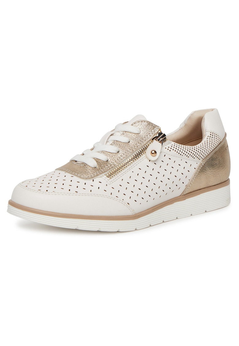 Tenisi dama - piele ecologica - alb - confortabili - eleganti