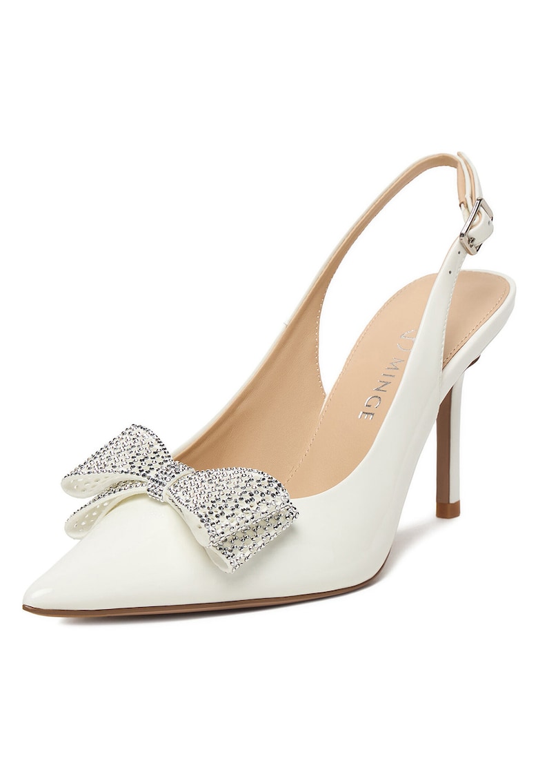 Pantofi dama - piele naturala - alb