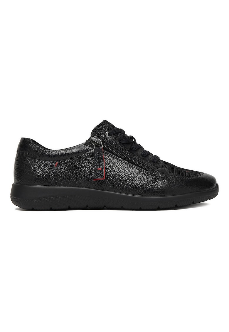 Tenisi dama - piele naturala - negru - certificat LWG