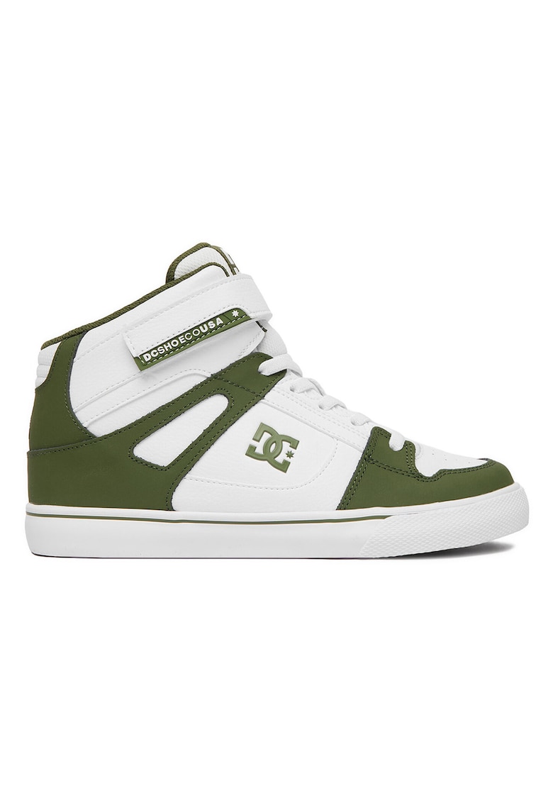 Pantofi sport copii - piele naturala - alb - design atemporal