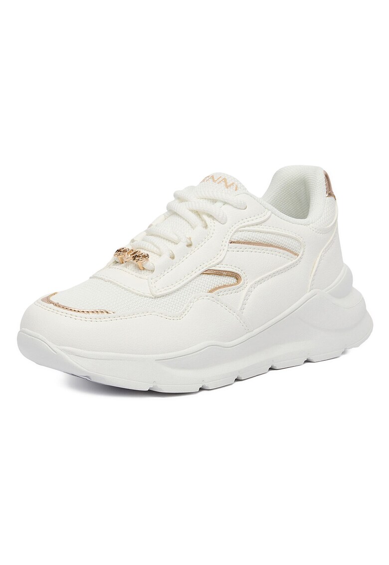 Pantofi sport copii - alergare - alb - material sintetic
