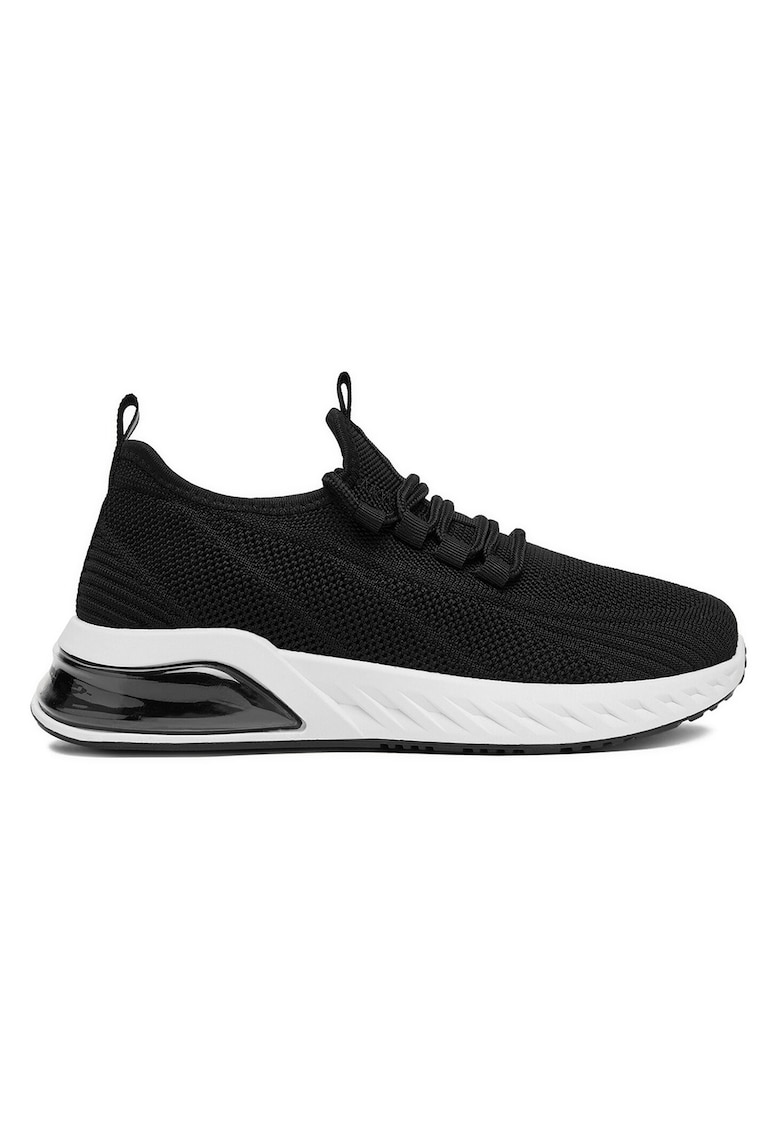 Pantofi sport dama material textil - negri