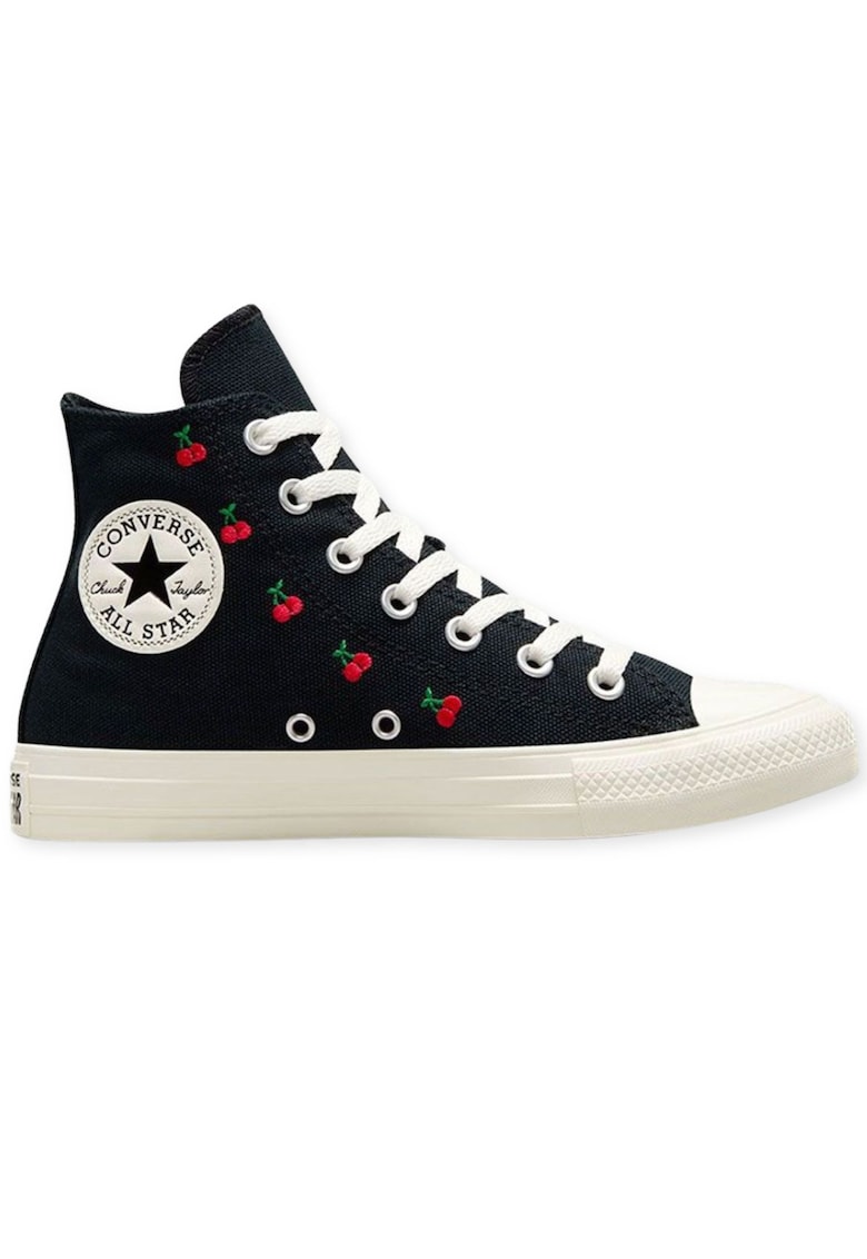 Tenisi din material textil cu detalii brodate Chuck Taylor -