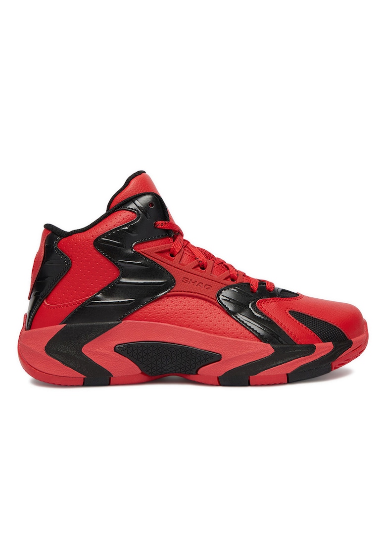 Sneakers Baieti - piele naturala - rosu -