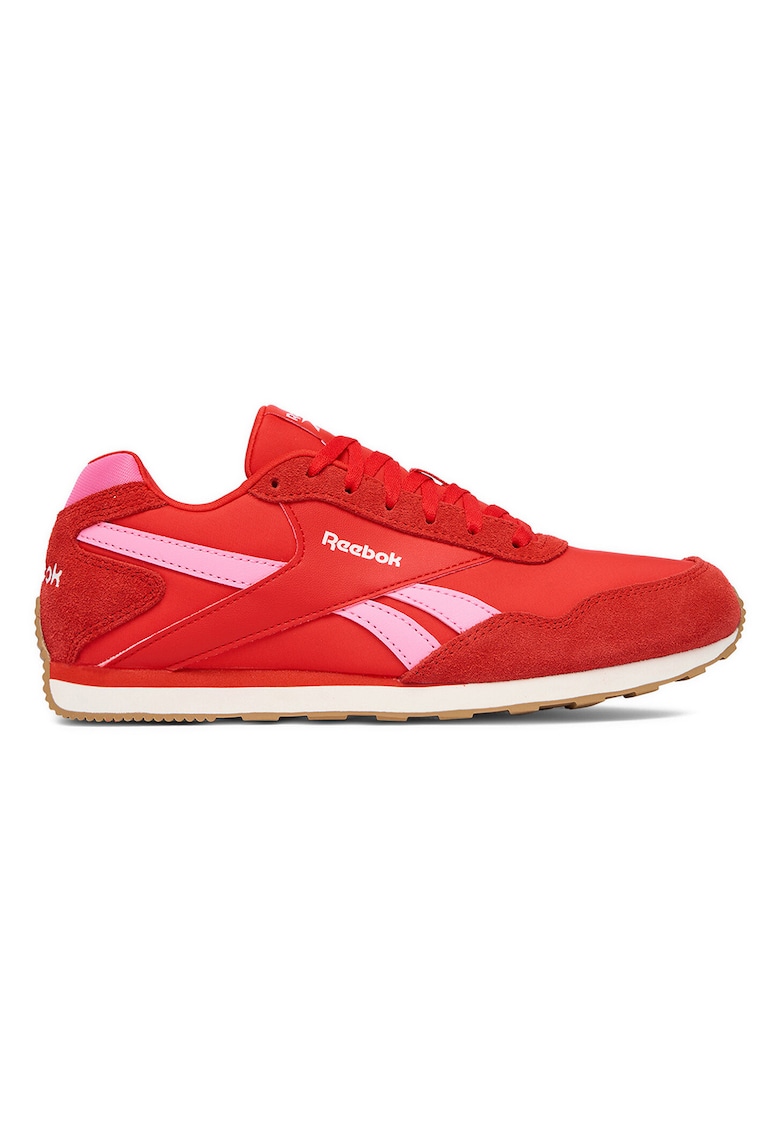 Pantofi sport dama - GLIDE LOW - confortabili - rosu - piele naturala si textil -