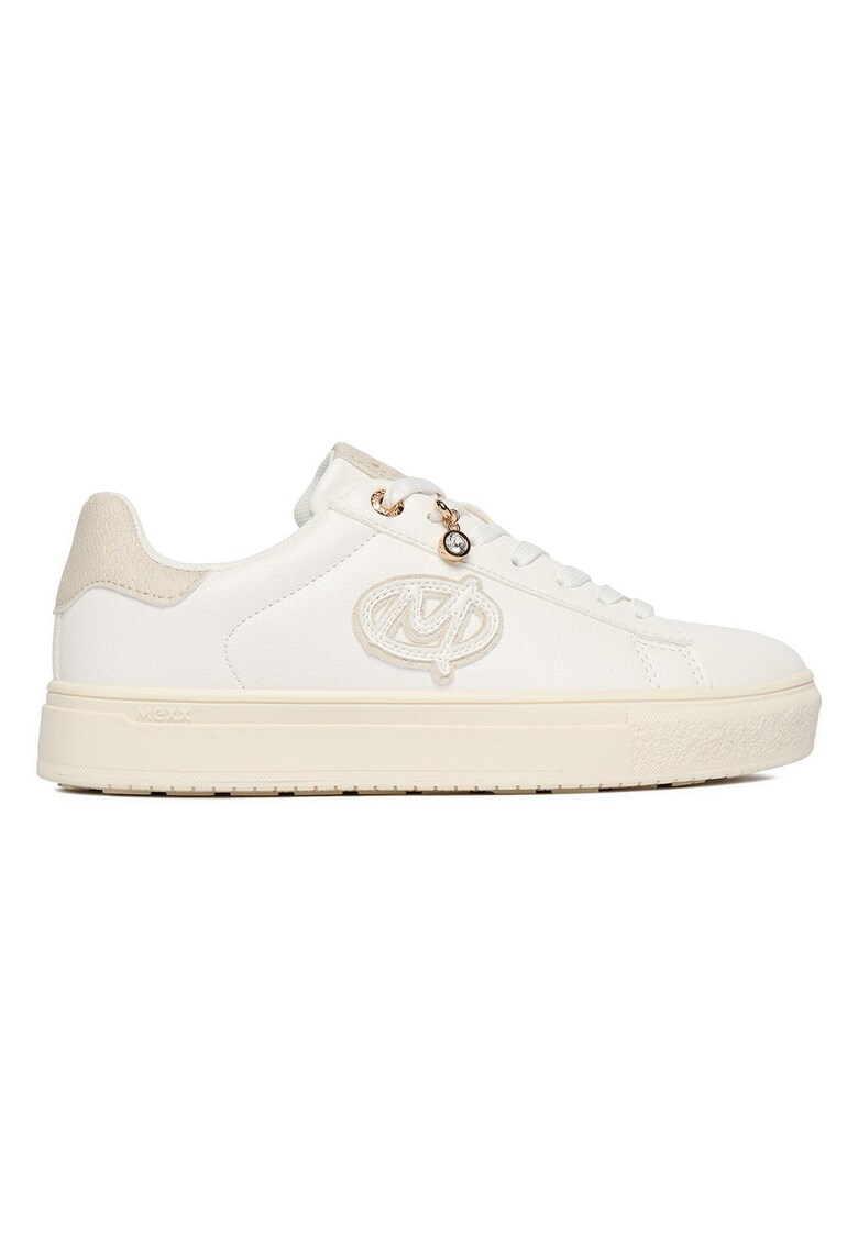 Tenisi dama - piele ecologica - alb