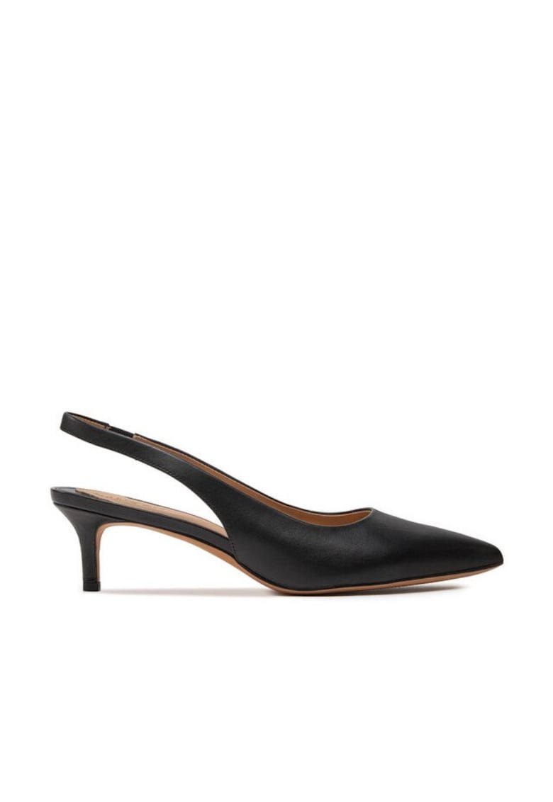 Pantofi dama - stiletto - negru - piele naturala