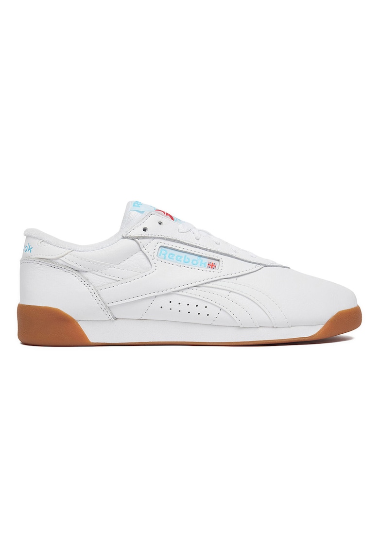 Pantofi sport dama - piele naturala - alb -