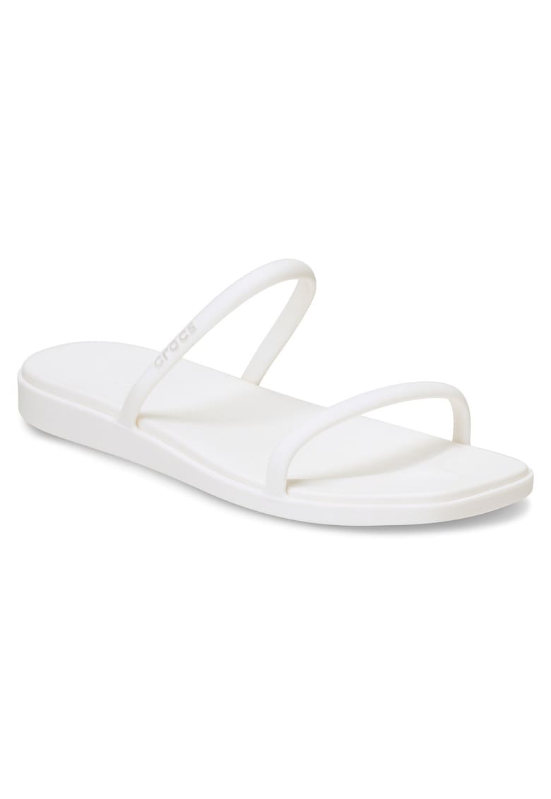 Papuci dama - gri - plastic