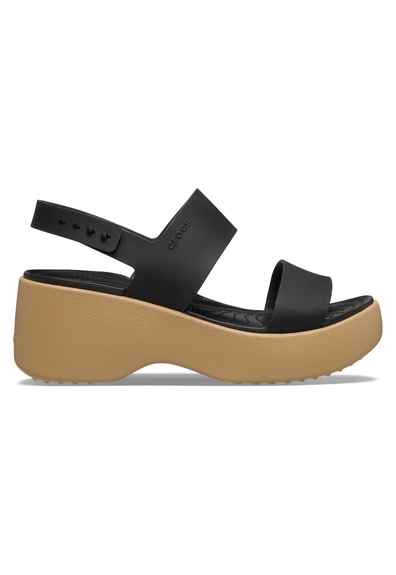Sandale dama - negru - plastic -