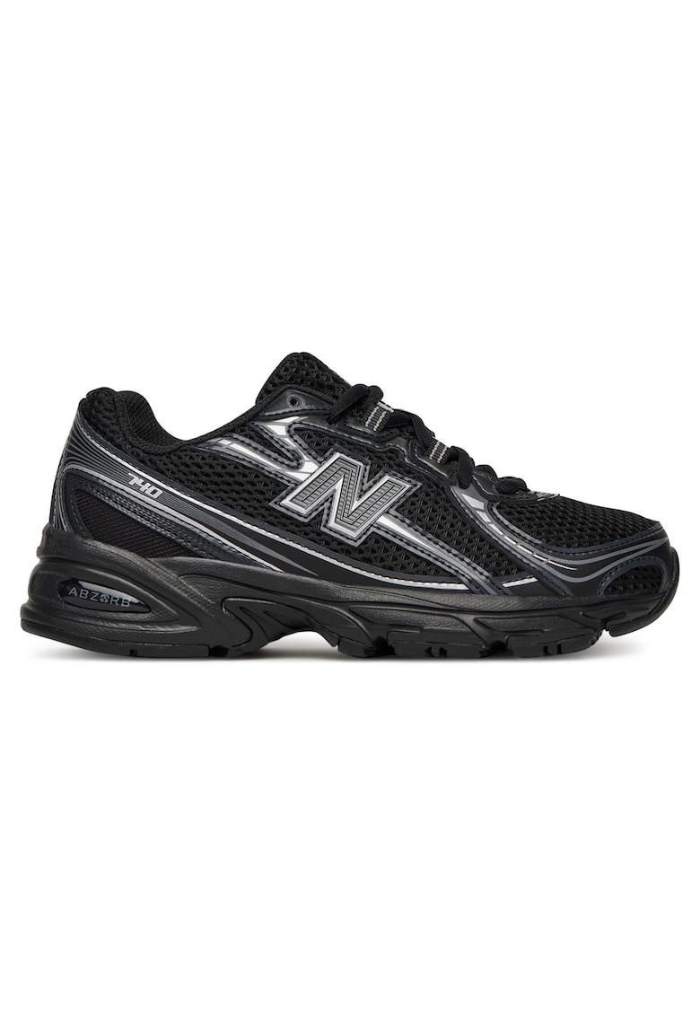 Pantofi sport unisex - negru - material sintetic
