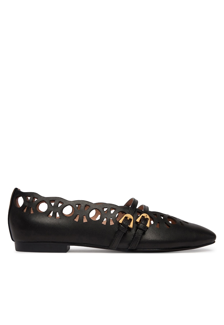 Balerini 6G 19 01 01 - Piele naturala - Negru -