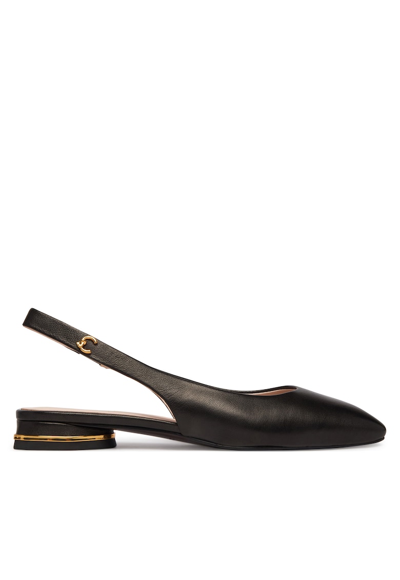 Balerini E4 U1L 21 03 01 - Piele naturala - Negru -
