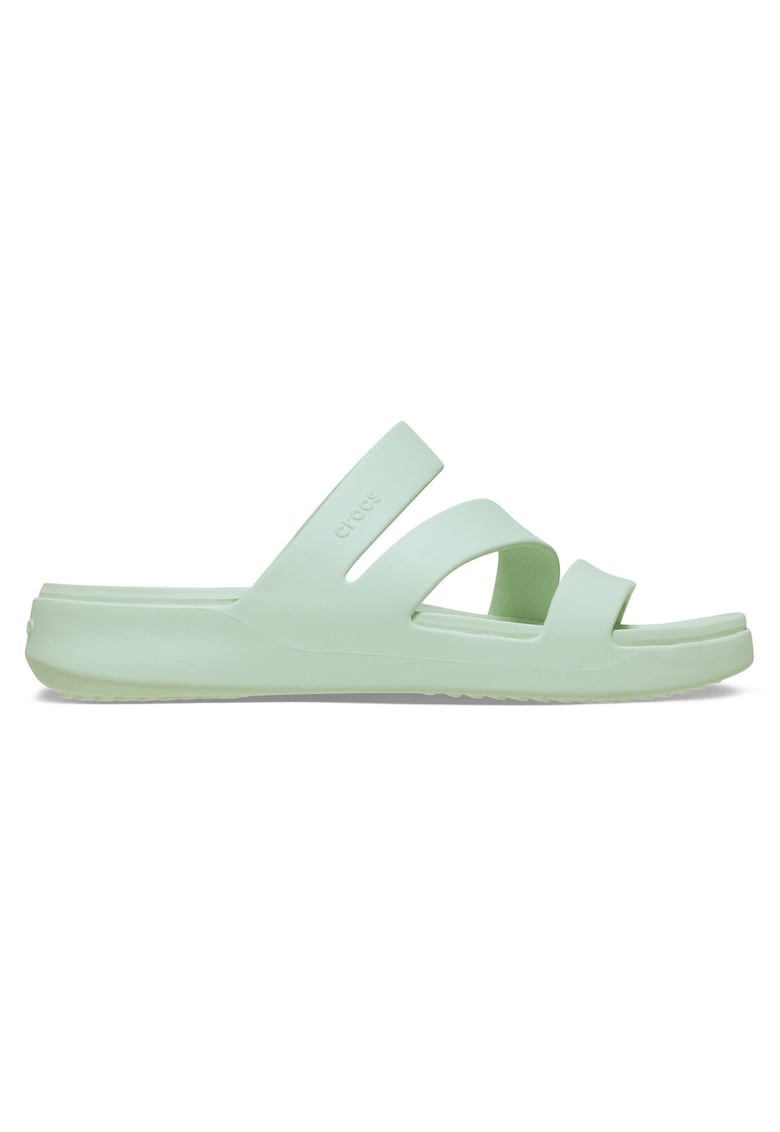 Papuci dama - verde - plastic