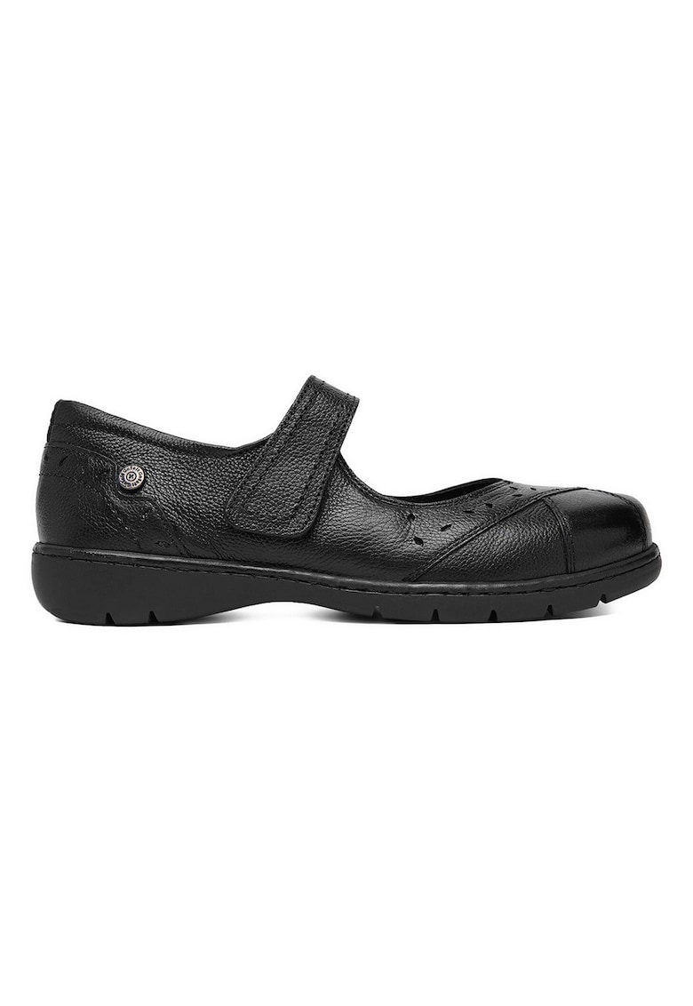 Balerini - Piele naturala - Negru - Pentru dama
