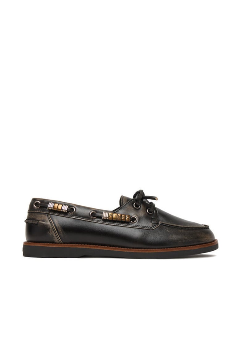 Mocasini dama - Piele naturala - Negru