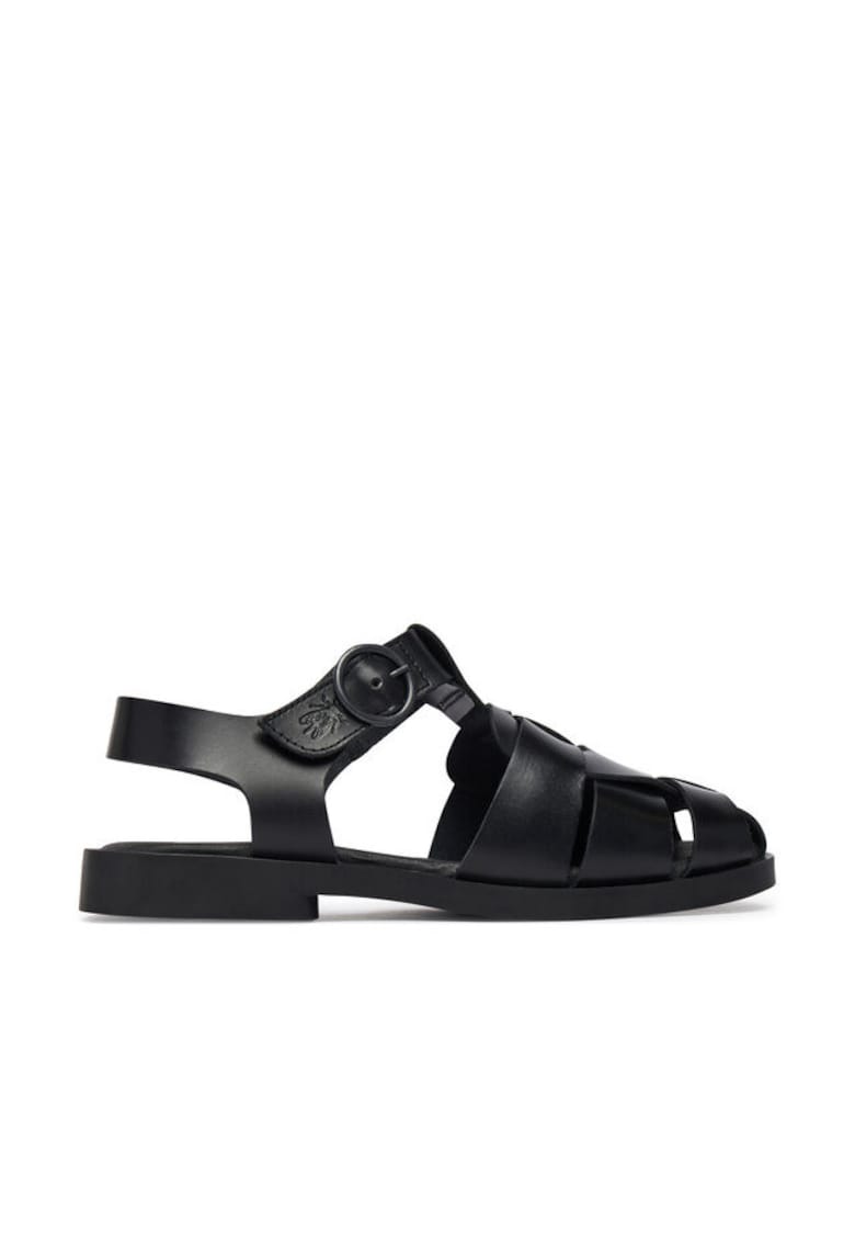 Sandale dama - din piele naturala - negre
