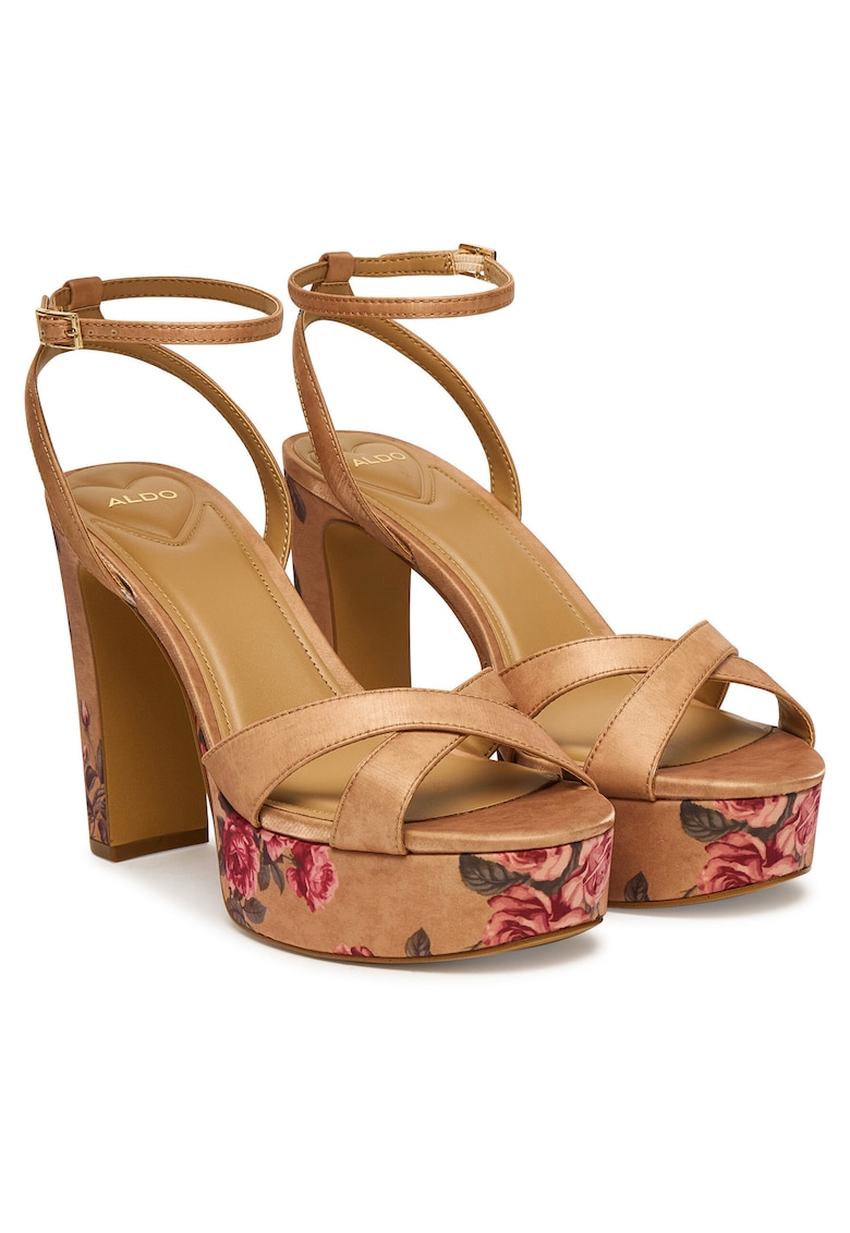 Sandale - dama - textil - bej - Bej