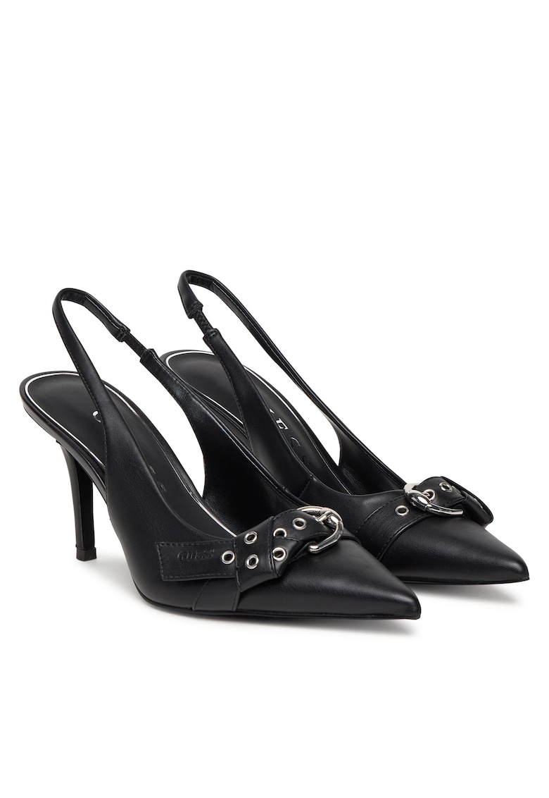 Pantofi dama - piele ecologica - Negru