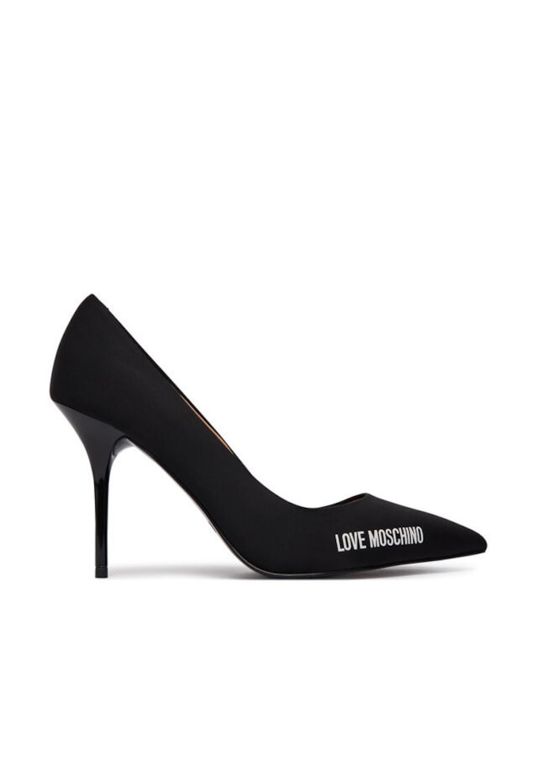 Pantofi piele ecologica - negru
