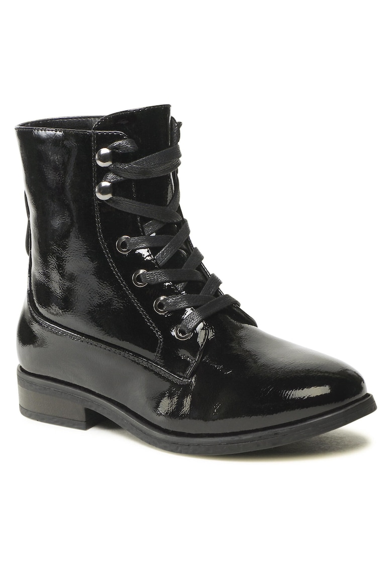 Pantofi dama - piele ecologica - negru - 37 EU -
